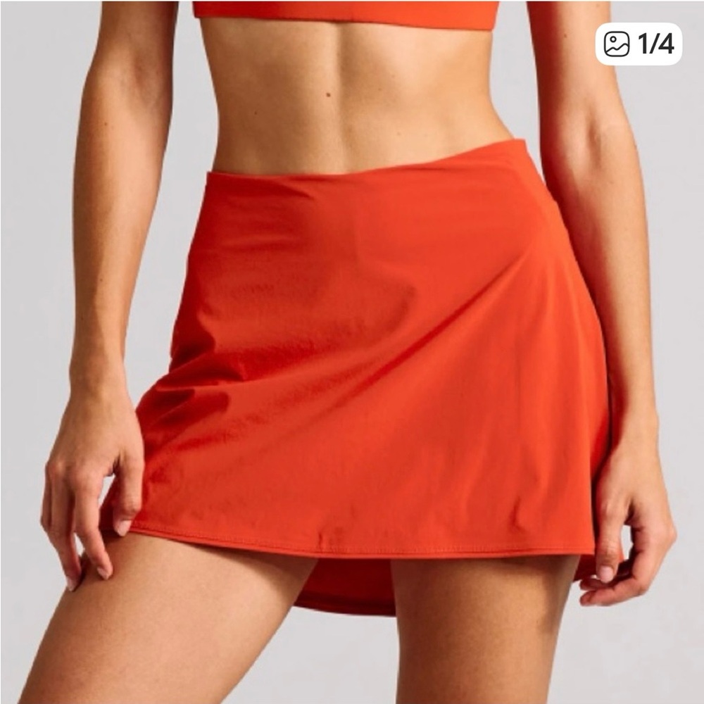 Outdoor Voices Hermes Orange tennis pickleball padel Skirt
